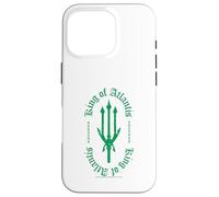 Custodia per iPhone 16 Pro Lords of Atlantis Aquaman Tridente Circle Emblema