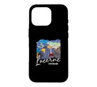 Custodia per iPhone 16 Pro Lucerna Svizzera Souvenir Lucerna