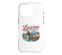 Custodia per iPhone 16 Pro Lucerna Svizzera Souvenir Lucerna