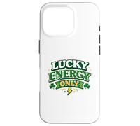 Custodia per iPhone 16 Pro Lucky Energy Only 17 marzo Irish Party Clover St Patricks