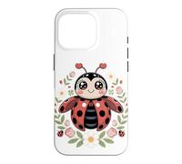 Custodia per iPhone 16 Pro Lucky Little Ladybug Bug Insect Garden Cute