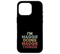 Custodia per iPhone 16 Pro Maggie Name Maggie Personalized Name First Given