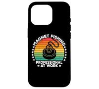 Custodia per iPhone 16 Pro Magnet Fishing Treasure Hunters Dirt Fisher Metal Detecting