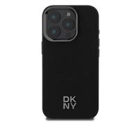 DKNY Protettiva DKHMP16LPSMCSLK Cover per Apple iPhone 16 Pro, Nero