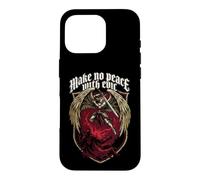 Custodia per iPhone 16 Pro Make No Peace with Evil Archangel Michael