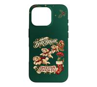 Custodia per iPhone 16 Pro Maltipoo Dog Moodle Vintage Christmas