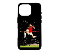 Custodia per iPhone 16 Pro Manchester United Eric Cantona Leap Coppa del Mondo di calcio