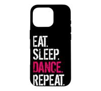 Custodia per iPhone 16 Pro Mangia Dormi Danza Ripeti