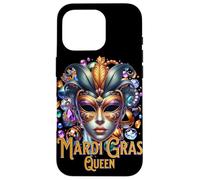 Custodia per iPhone 16 Pro Mardi Gras Queen New Orleans NOLA Louisiana Party Parade