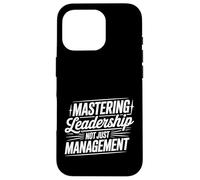 Custodia per iPhone 16 Pro Mastering Leadership Not Just Management Crescita -