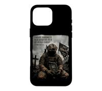 Custodia per iPhone 16 Pro Max 2 Timothy 2:3 Endure Hardness as a Good Soldier of Christ