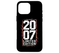 Custodia per iPhone 16 Pro Max 2007 Limited Edition Compleanno Anniversario