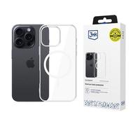 Custodia per iPhone 16 Pro Max 3MK trasparente MagSafe