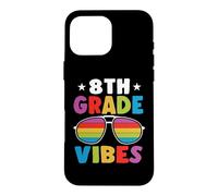 Custodia per iPhone 16 Pro Max 8th Grade Back To School Sunglasses Vibes Retro First Day