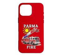 Custodia per iPhone 16 Pro Max Abbigliamento Camion Soccorso Assistenza Pompiere Parma