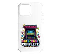Custodia per iPhone 16 Pro Max Abbigliamento completo per laurea prescolare Mission Preschool