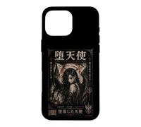 Custodia per iPhone 16 Pro Max Abbigliamento da strada manga gotico Fallen Angel