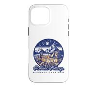 Custodia per iPhone 16 Pro Max Acoustic Feelings Summer Camping Vacation Folk Music