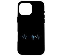Custodia per iPhone 16 Pro Max Acquario Il Mio Cuore Batte Per Pesce