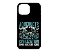 Custodia per iPhone 16 Pro Max Acquedotti portano acqua alla civiltà fin dall'antica Roma