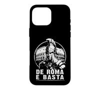 Custodia per iPhone 16 Pro Max Aforisma divertente Centurione Detti Romanesco Dialetto Roma