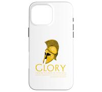 Custodia per iPhone 16 Pro Max Alessandro il grande citazione sulla gloria - Storia greca antica