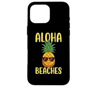 Custodia per iPhone 16 Pro Max Aloha Spiagge Vacanze tropicali Oceano Surfer Island Paradise