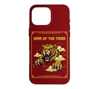 Custodia per iPhone 16 Pro Max Anno Della Tigre Zodiaco Cinese Capodanno Cinese Oroscopo