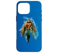Custodia per iPhone 16 Pro Max Aquaman Movie Logo With Aquaman