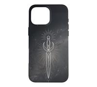 Custodia per iPhone 16 Pro Max Arte estetica del pugnale mistico Design spirituale