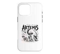 Custodia per iPhone 16 Pro Max Artemide Lunar Huntress Mitologia Greca Estetica
