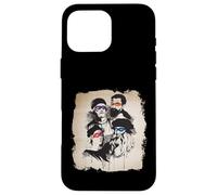 Custodia per iPhone 16 Pro Max Artista - Italian Rennaissance Art Ninjas Funny