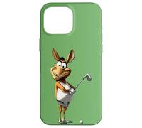 Custodia per iPhone 16 Pro Max asini da golf