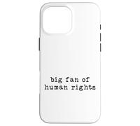 Custodia per iPhone 16 Pro Max Audace Diritti Umani Attivismo Empowerment Design Minimalista