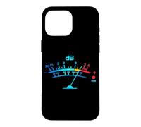 Custodia per iPhone 16 Pro Max Audio Level Peak Sound Engineer Festival dei produttori musicali