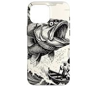 Custodia per iPhone 16 Pro Max Baleine Clash sul Mar Nero
