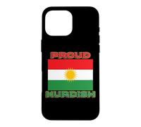 Custodia per iPhone 16 Pro Max Bandiera del Kurdistan Patriottica Uomini Donne Bambini Orgoglioso Curdo