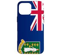 Custodia per iPhone 16 Pro Max Bandiera delle Isole Vergini Britanniche