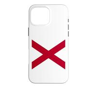 Custodia per iPhone 16 Pro Max Bandiera dello stato dell'Alabama Vintage Southern Pride Grafica