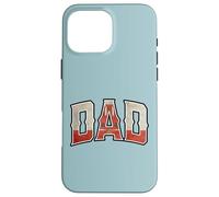 Custodia per iPhone 16 Pro Max Bandiera vintage Dad Gibraltar Heritage DNA