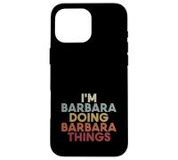 Custodia per iPhone 16 Pro Max Barbara Name Barbara Personalized Name First Given