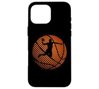 Custodia per iPhone 16 Pro Max Basketball Game Shirt Coach Court Gift Sport