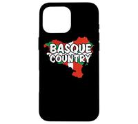 Custodia per iPhone 16 Pro Max Basque Country Euskadi Euskal Herria Basque Flag País Vasco