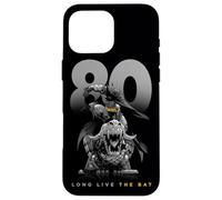 Custodia per iPhone 16 Pro Max Batman 80 Years Long Live The Bat