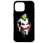 Custodia per iPhone 16 Pro Max Batman: Arkham City The Joker Spraypaint Smile