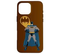 Custodia per iPhone 16 Pro Max Batman Arms Akimbo Bats