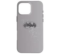 Custodia per iPhone 16 Pro Max Batman Burned & Splattered