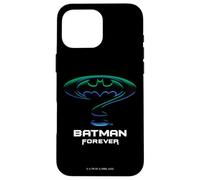 Custodia per iPhone 16 Pro Max Batman Forever Logo with Title