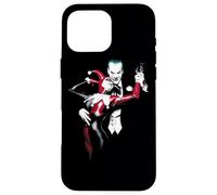 Custodia per iPhone 16 Pro Max Batman Harley and Joker