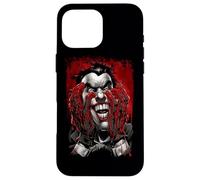 Custodia per iPhone 16 Pro Max Batman Joker Blood in Hands
